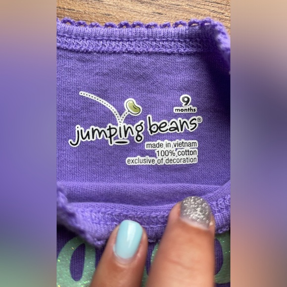 Jumping Beans | Grandpa is the Best! Onesie | Infant Girl | 9 months - Picture 3 of 4